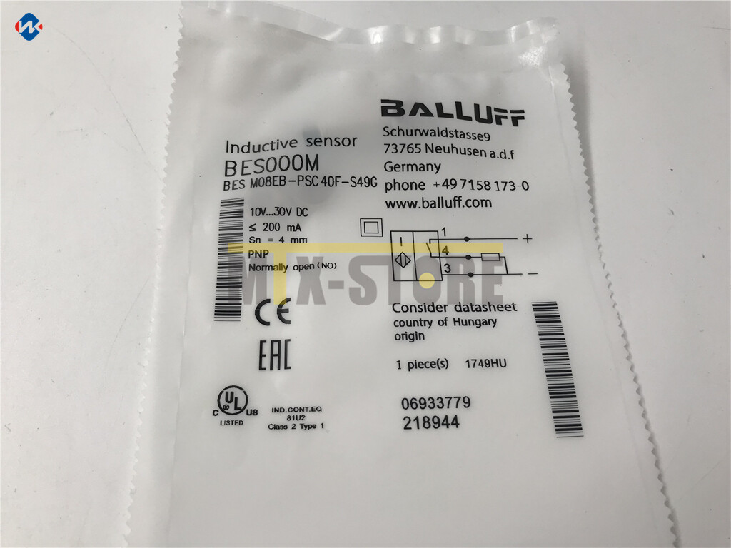 1PC New BALLUFF BES M08EB-PSC40F-S49G M08EB-PSC40F-S49G Sensor&Proximity Switch