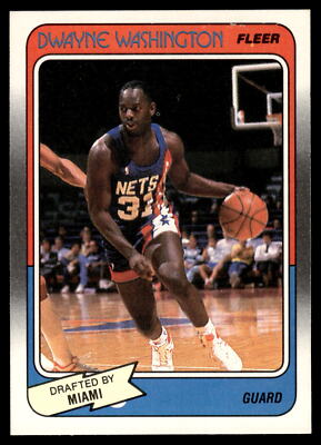 Dwayne Washington | 1988-89 Fleer #71 Rookie | Near Mint or Better