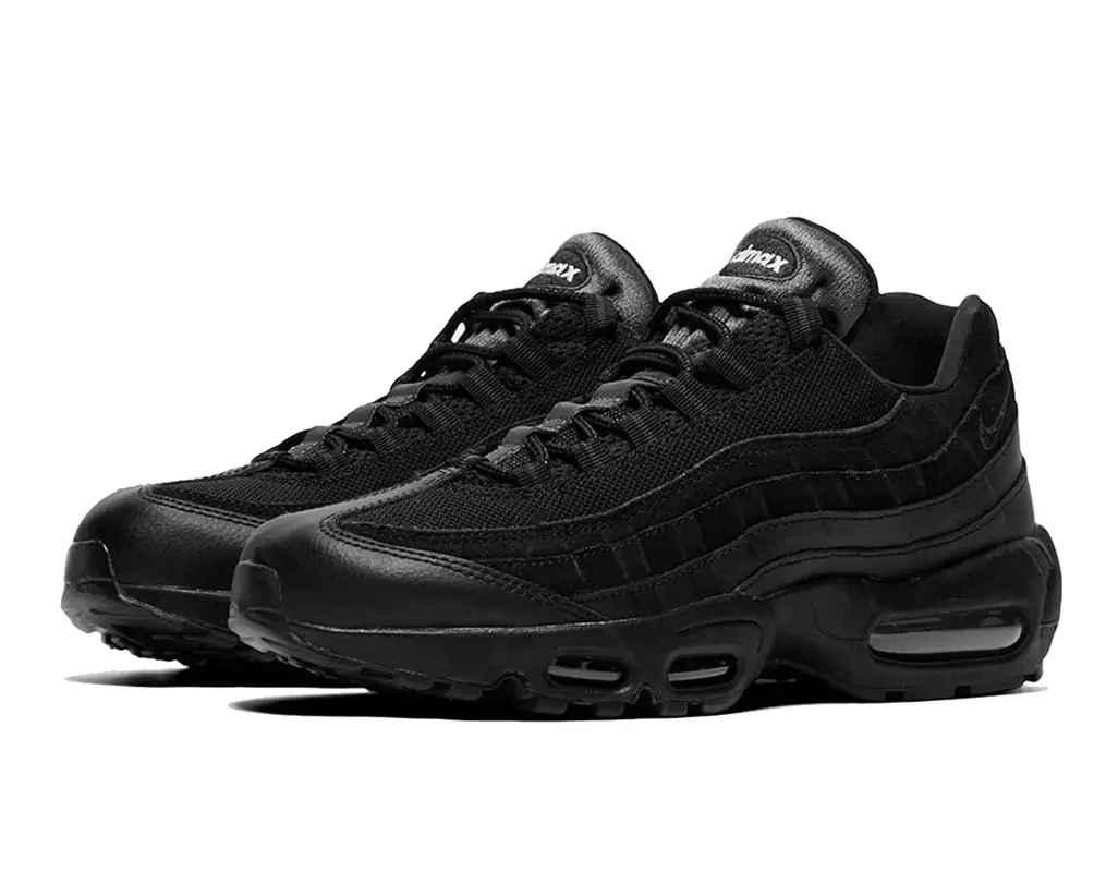 Nike Air Max 95 Essential Black Multi Size US Mens Athletic Running Shoes