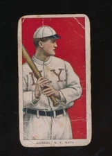 1909-11 T206 Red Murray Batting New York Giants Piedmont Series 350 PR-FR