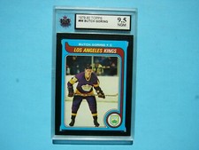 1979/80 TOPPS NHL HOCKEY CARD #98 BUTCH GORING KSA 9.5 NR GEM MT SHARP+ 79/80
