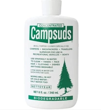 Sierra Dawn 8oz Campsuds Soap: Eco-Friendly All-Purpose Cleaner for Camping