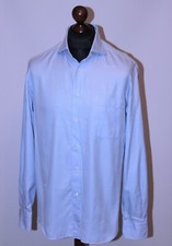 Ermenegildo Zegna mens blue shirt Size 41 16