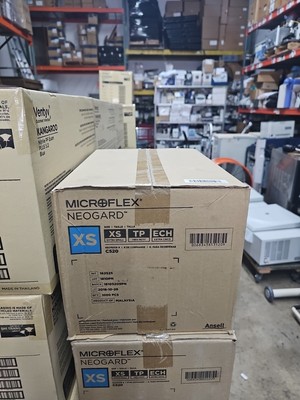Microflex NEOGARD C52 Glove Green XSmall Case 1000 units