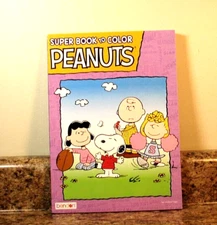 Peanuts Coloring Book Charlie Brown Snoopy NEW