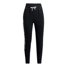 Under Armour Rival Black Fleece Joggers L6206 Girls Size Youth Small