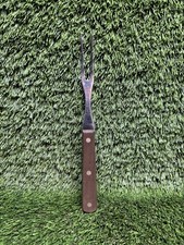 Cutco Carving Turning Forks No 36 Classic Brown Handle Made in USA