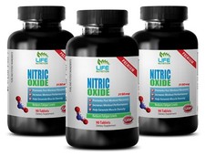 nitric oxide booster - Nitric Oxide 3150mg - muscle gainer tablets 3 Bottles