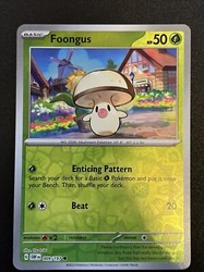 Foongus 009/197 Reverse Holo Obsidian Flames