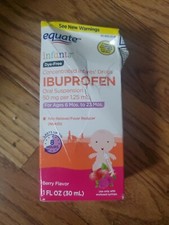 Equate Infants Ibuprofen Dye Free, Berry Flavor, 1 fl oz - FREE SHIPPING