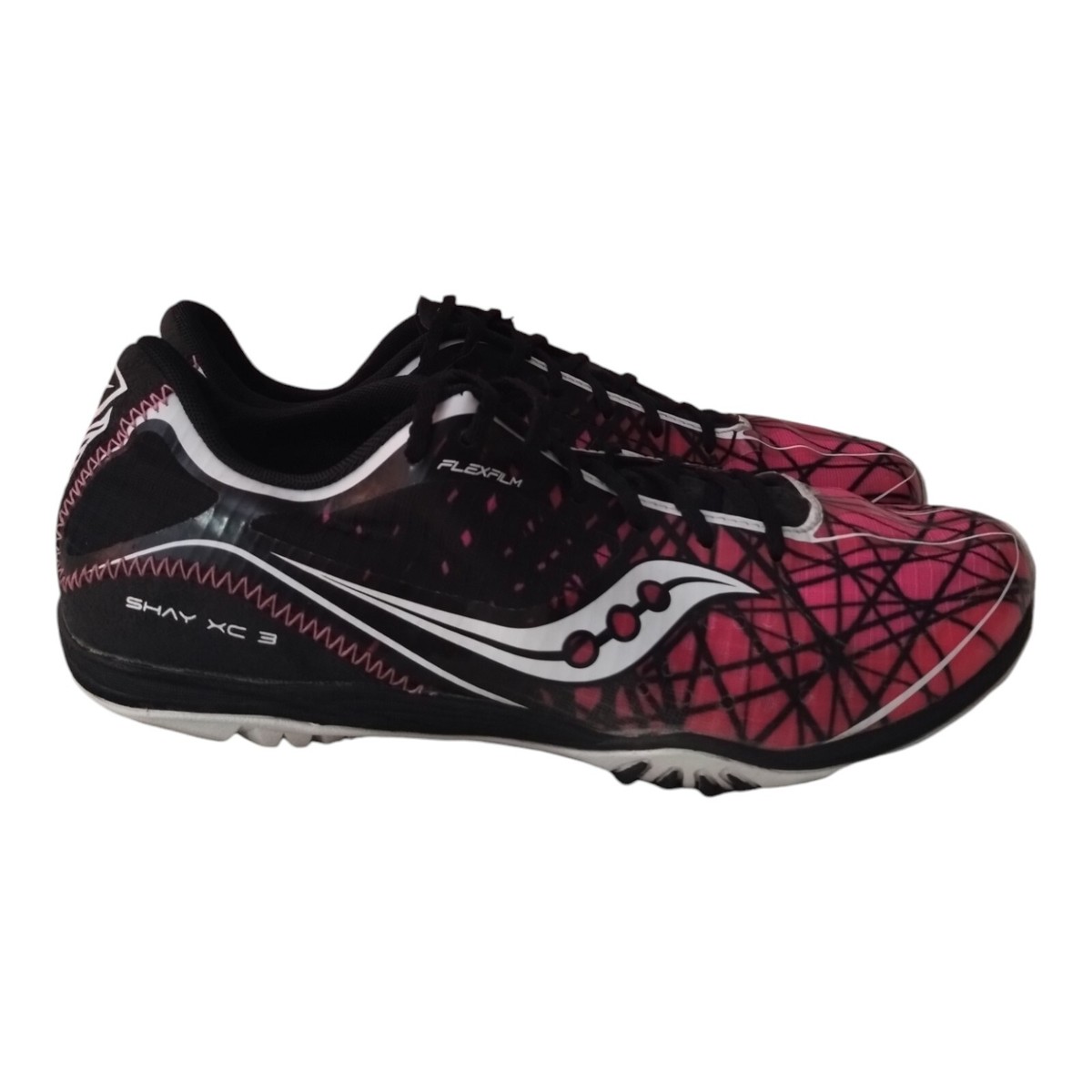 Saucony Shay XC FL Women's Pink Black Track Shoes Size
