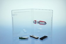 USB Stick BluRay Box PP Transparent 100 Stüc...