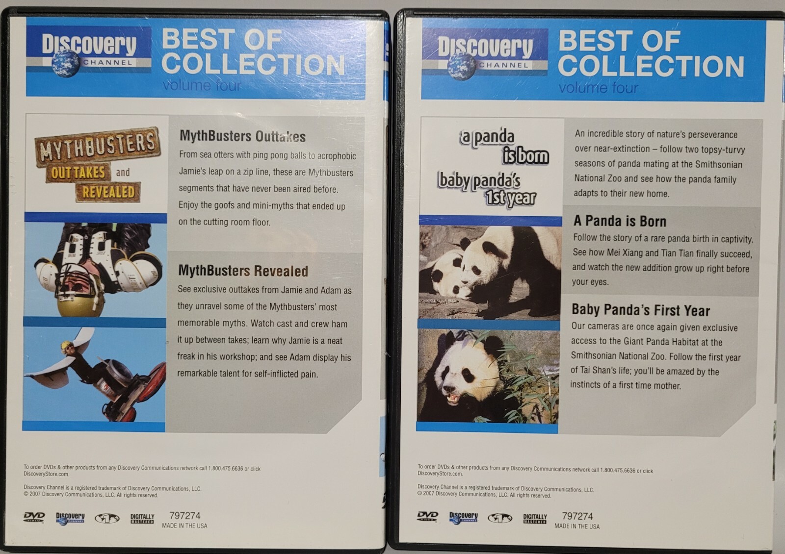 Discovery Channel Best Of Collection Vol 4. DVDs 5 Great Shows ...