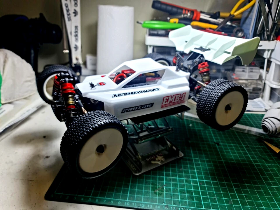 LC Racing EMB-1 Stock Body Clear 1:14 L6239 - Image 4 of 4