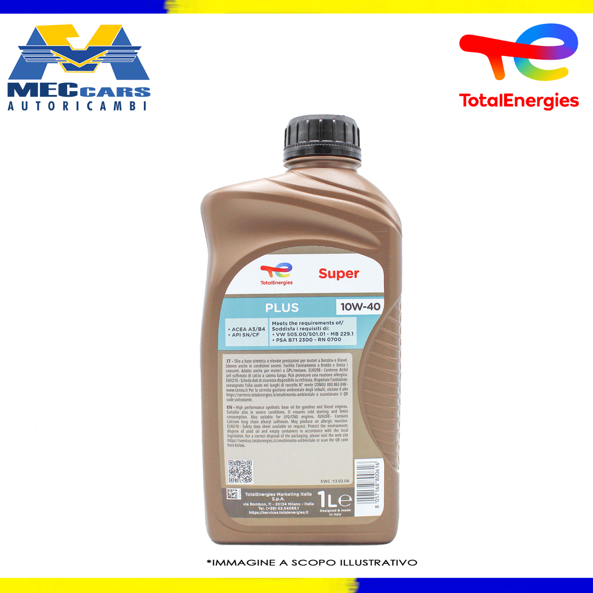 Olio Motore Total Classic 9 5w30 C3 1 Lt - Ricambi Auto SMC - Foto 9