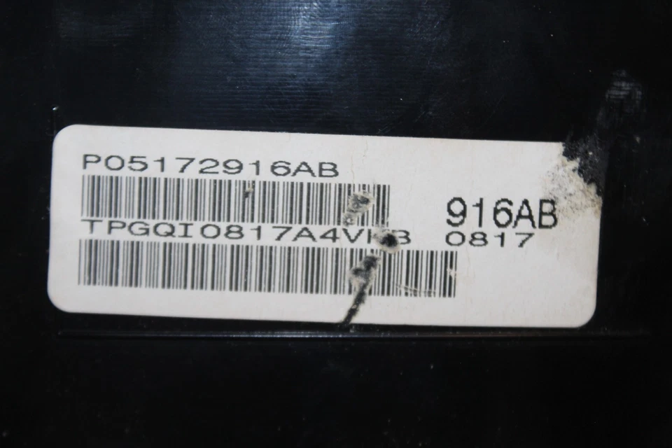 Спидометр приборной панели приборной панели 2008 Jeep Liberty 3,7 л 117 120 миль - Изображение 3 из 4