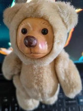 Robert Raikes/ Nursery Miniatures/ Bear Brown/ Jointed/ Stuffed/ Plush/ Ben