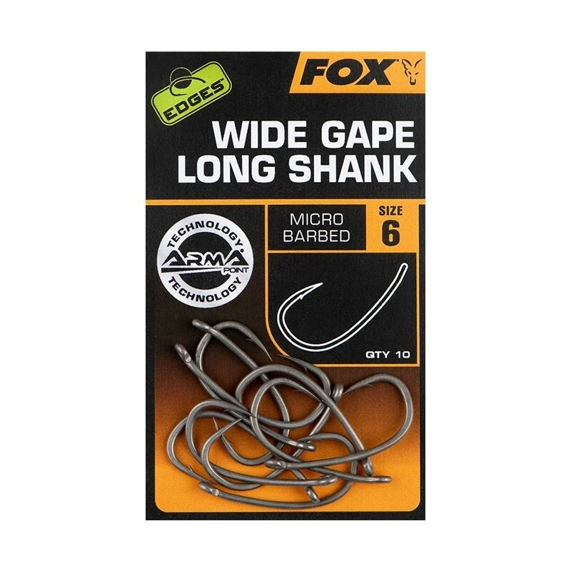 Ami Trapper Tackle Offset A Gambo Largo 5/0 – Filo Extra Pesante, Confezione Da 25 Pezzi