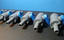 3/8 inch Barb Plastic Shut Off Valve (O2, CO2, Soda, Water)