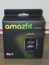 New Amazfit Bip 3 A2172 Black 1.69" Large Color Display Bluetooth Smartwatch