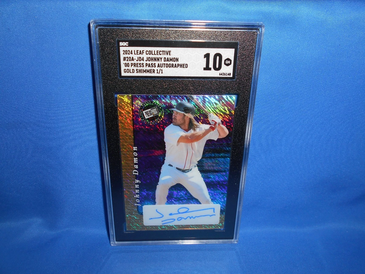 Autograph Johnny Damon Baseball Cards for sale | eBay