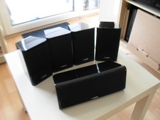Yamaha Surround Sound Speaker System 4xNS-B40 Satellit 1xNS-C40 Center6 Ohm 100W