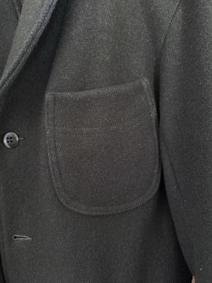 Blazer Golden Bear X Union Hecho 32oz Lana Melton L Excelente Estado Acentos de Cuero Foto 3 de 4