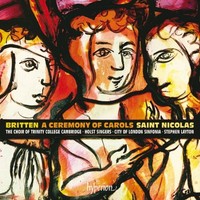 Choir Of Trinity Col - Britten A Ceremony Of Carols/Saint Nicolas - Cd - F99Z
