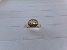 Citrine Color Solid Sterling Silver 925 Ring Size 7.25