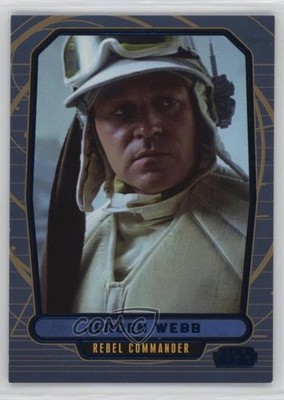 2013 Topps Star Wars Galactic Files Series 2 Blue 237/350 Jeroen Webb #503 z7j