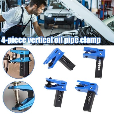 4x Car Brake Oil Pipe Plug Brake Nozzle Clamp Oil Tool to Spills Prevent W4Y1