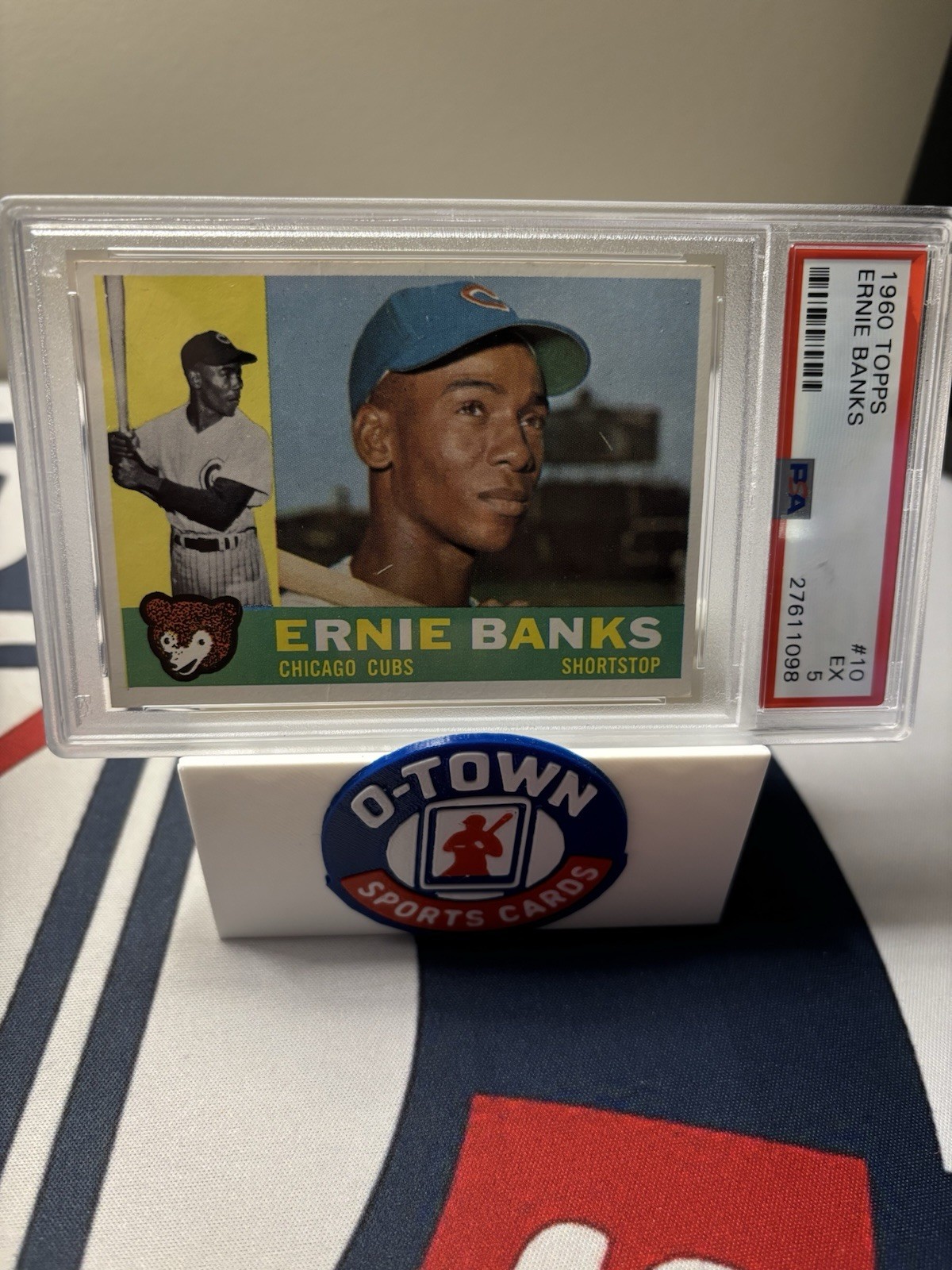 1960 Topps Ernie Banks #10 PSA 5