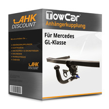 Für Mercedes GL-Klasse 11.2012-02.2016 TOWCAR Anhängerkupplung abnehmbar NEU