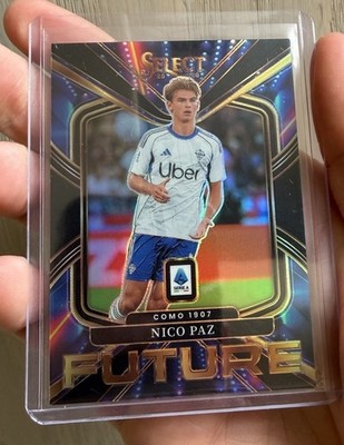 Panini 2025-26 Select Serie A Soccer Nico Paz Como 1907 Future #20 1/1