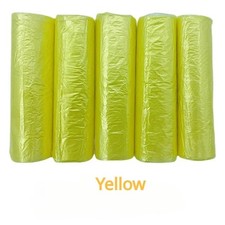 1000X Small Bin Liners Trash Bags Garbage Bag Strong Bin Bags for Office Kitchen