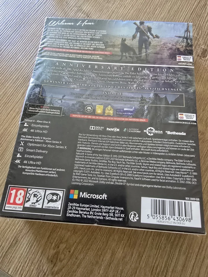 Fallout 4 GOTY, SKYRIM Anniversary Edition Special RPG Pack XBOX ONE NEU SEALED - Bild 2 von 3