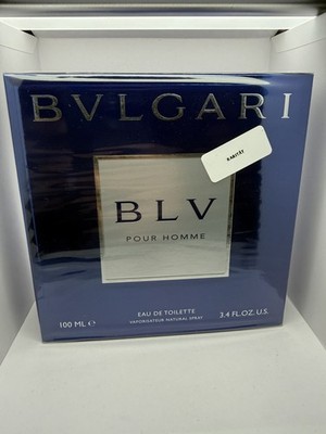 Bvlgari Bulgari BLV Pour Homme EDT  3.3 FL OZ / 100 ml Rarität NEU Foliert