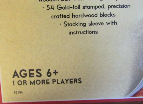Jenga Vintage Game Collection Wooden Bookshelf Edition Parker Brothers Complete - Picture 12 of 15
