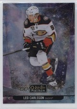 2024-25 O-Pee-Chee Platinum Cosmic 57/65 Leo Carlsson #138 0oi1