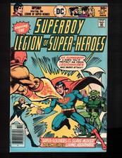 Superboy Legion of Super-Heroes 220 vs The Slave-Maker Fine 1976 DC Comic