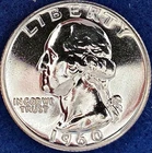 1960 Washington Silver Quarter Ch Proof