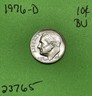 1976 D Roosevelt Dime 10c Choice BU Uncirculated Mint State US Coin See Pics Denver Roosevelt