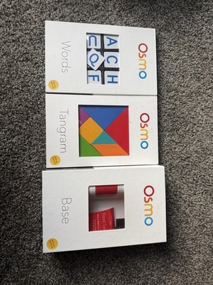 Kids Mind Tech Games - Osmo Starter Kit for iPad COMPLETE Base Tangram & Words
