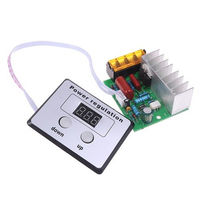 4000W 220V AC SCR Voltage Regulator Motor Speed Temperature Controller U .SE
