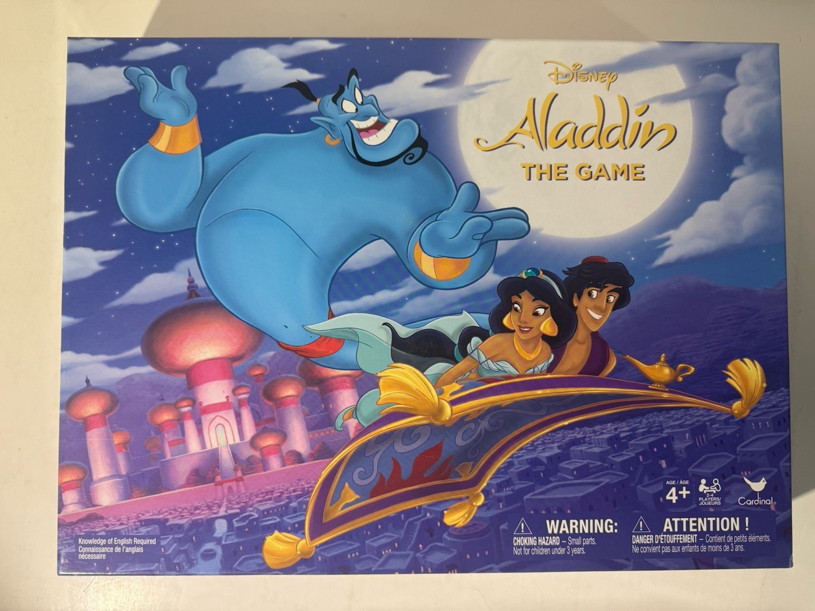 2019 Disney Board Game New Open Box Unpunched Complete