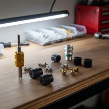 R134A Universal Air Conditioning Valve Kit - 16 PCS Complete Maintenance Set