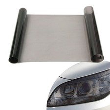 Gloss Light Black 12x72 Headlight Taillight Fog Light Tint Film Vinyl Wrap Epy
