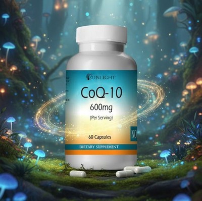 CoQ10 Capsules 600mg Serving