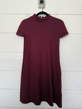 Simply Vera Vera Wang Maroon Lace Dress