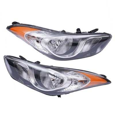 Front Headlight Kit for 2011-2013 Elantra Sedan Both Sides